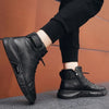Load image into Gallery viewer, ThermalTrek ™ - Warm black leather boots
