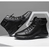 Load image into Gallery viewer, ThermalTrek ™ - Warm black leather boots