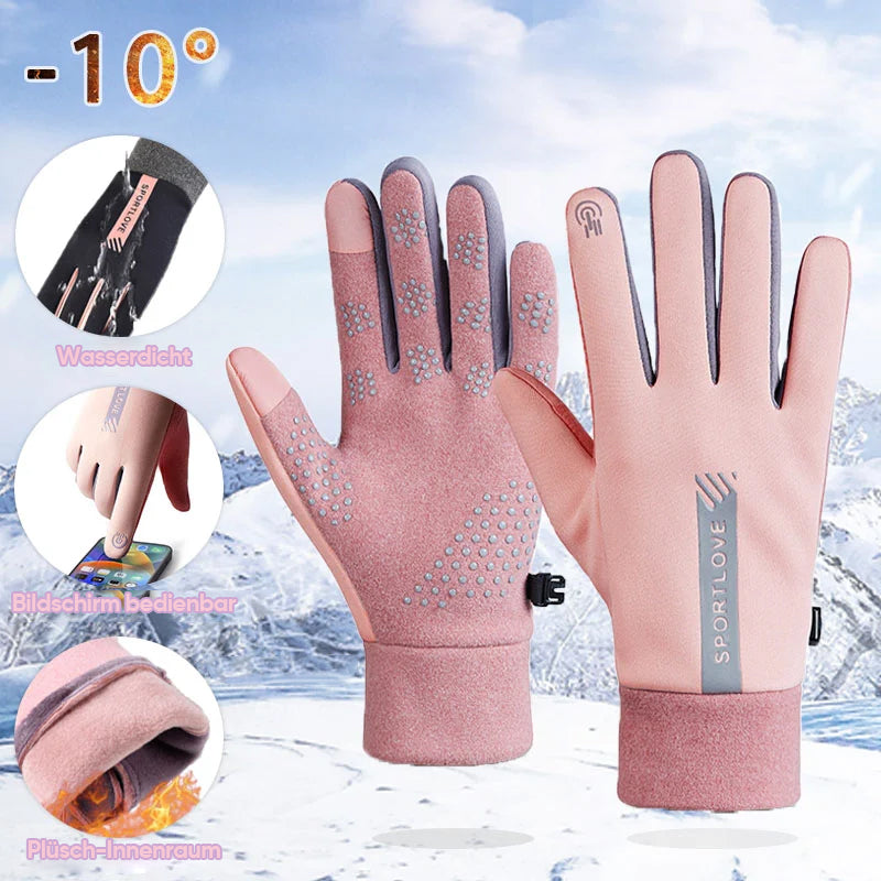 MaxiCold - Waterdichte vinger touchscreen handschoenen, anti-slip en koudebestendig