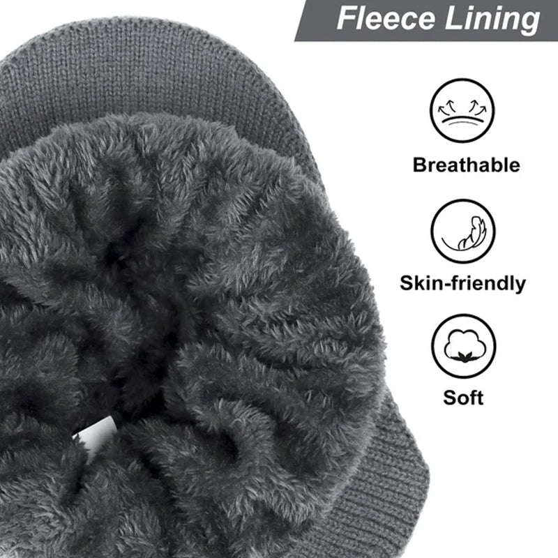 Outdoor knitwarmth ™ - elastic knitted hat with ear protection