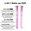 QuadChic Makeup Pencil™ - Veelzijdig 4-in-1 Make-up Potlood