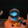 SuperCrystalBall - 3D Zonnestelsel Kristallen Bal Met LED Licht
