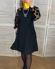 Polkachic - Dress with elegant style and dot pattern