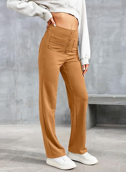 Chicwaist ™ high -waisted elastic casual pants
