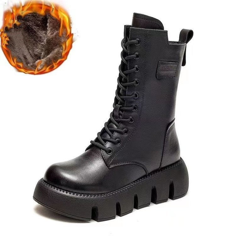 Bodauxvogue ™ ️ Leather ladies boot