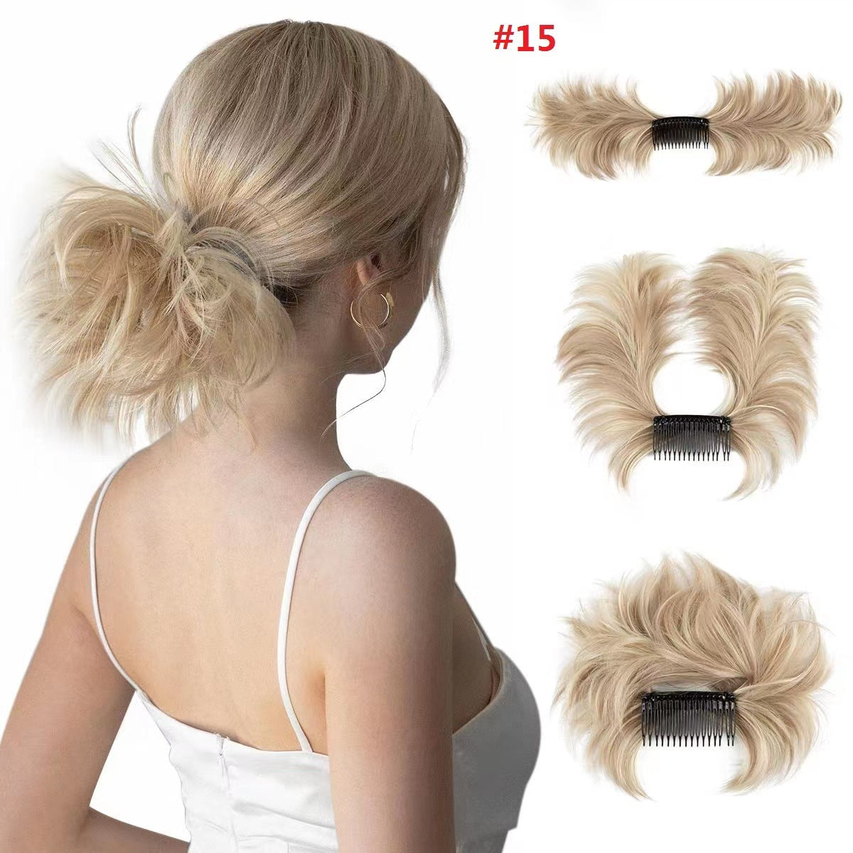 Bunease | Easy hairpieces with clips
