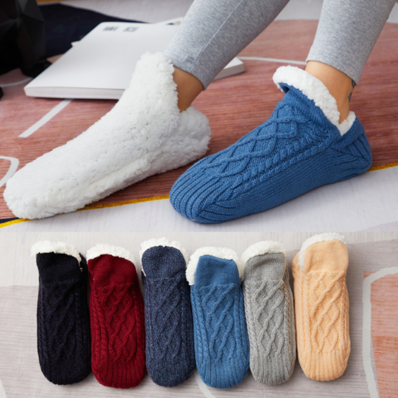 Softy | Winter pluizige pantoffel sokken