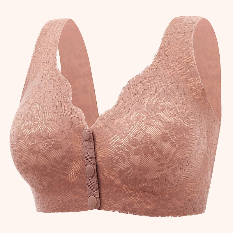 Zero Feel | Fully covering lace bra with front closure (1+1 free)