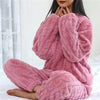 Afbeelding laden in Galerijviewer, LuxiRosa™ | fleecepyjamaset voor dames