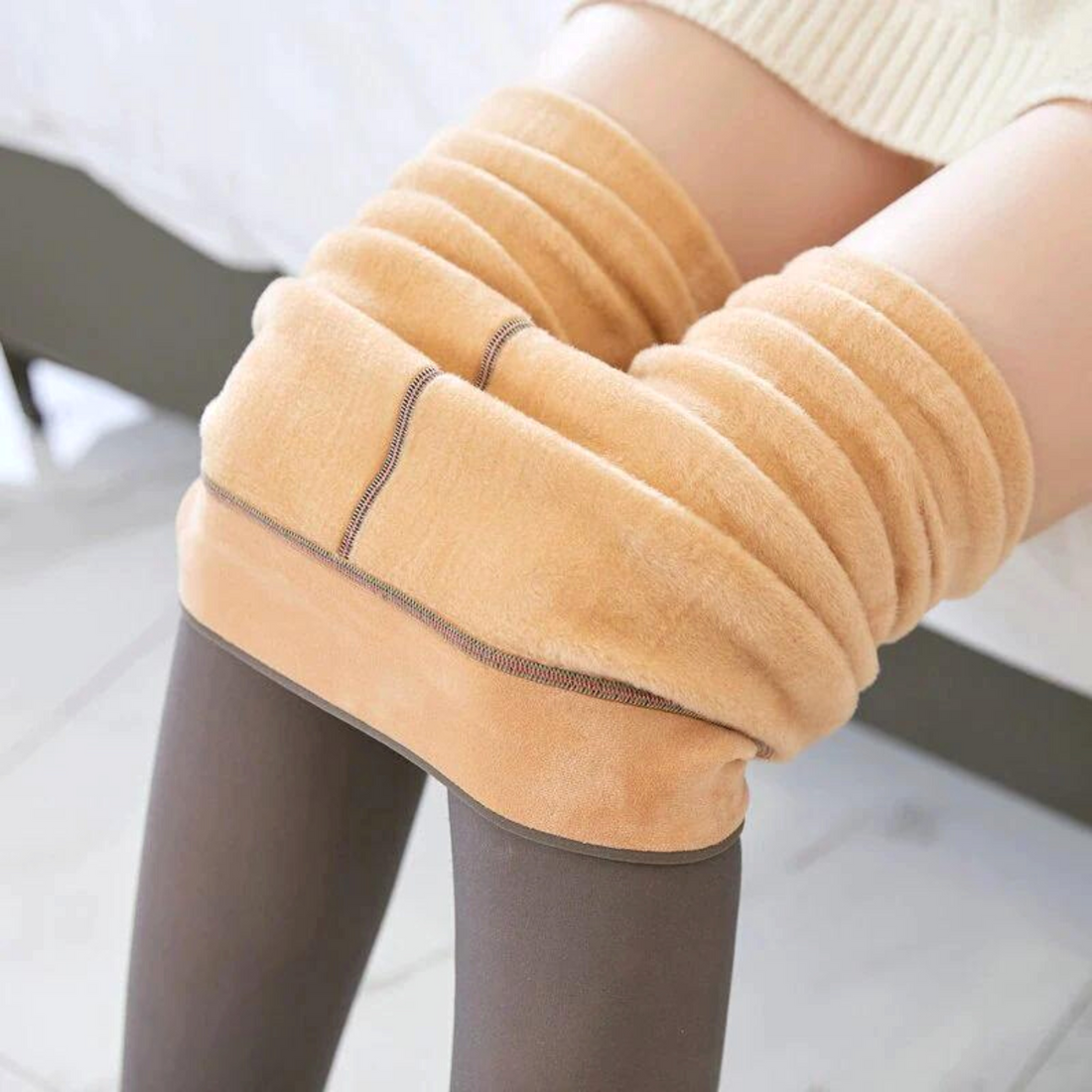 Warm and durable winter tights
