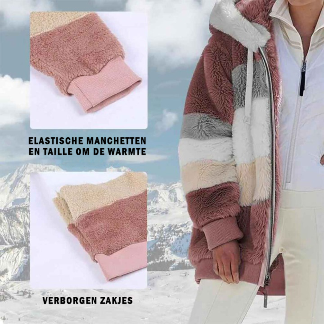 Cozychix ™ - Contrasting padded jacket